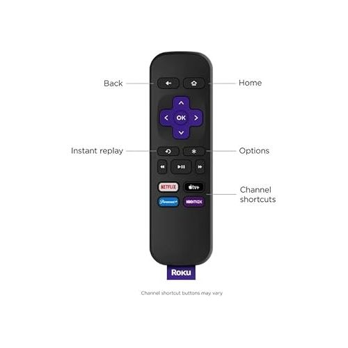  Roku 3920RW-SW Premiere | 4K/HDR Streaming Media Player Wi-Fi Enabled with Premium High Speed HDMI Cable and Simple Remote