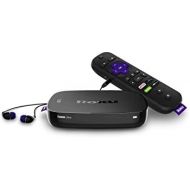 [아마존베스트]Roku Ultra | 4K/HDR/HD Streaming Player with Enhanced Remote (Voice, Remote Finder, Headphone Jack, TV Power and Volume), Ethernet, MicroSD and USB