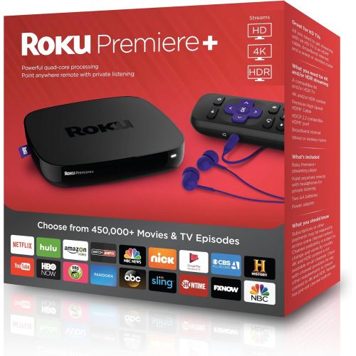  [아마존베스트]Roku Premiere+ - HD and 4K UHD Streaming Media Player with HDR