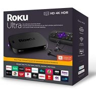 [아마존베스트]Roku Ultra | Streaming Media Player 4K/HD/HDR with Premium JBL Headphones 2019