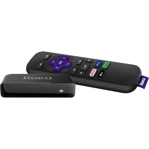  [아마존베스트]Roku Premiere | HD/4K/HDR Streaming Media Player, Simple Remote and Premium HDMI Cable