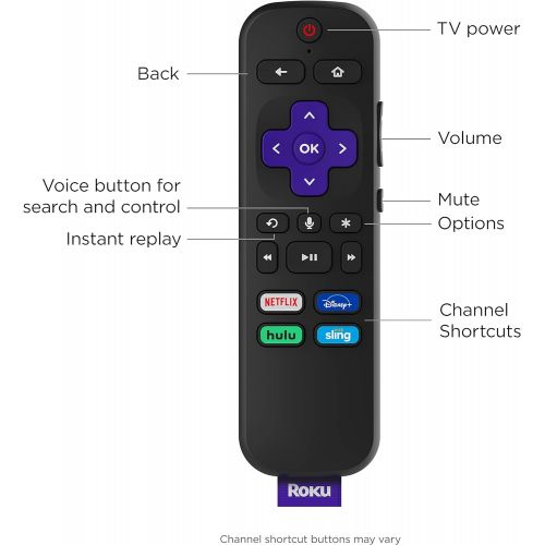  [아마존베스트]Roku Smart Soundbar, 4K/HD/HDR Streaming Media Player & Exceptional Audio Includes Roku Voice Remote