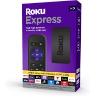 [아마존베스트]Roku Express | HD Streaming Media Player with High Speed HDMI Cable and Simple Remote