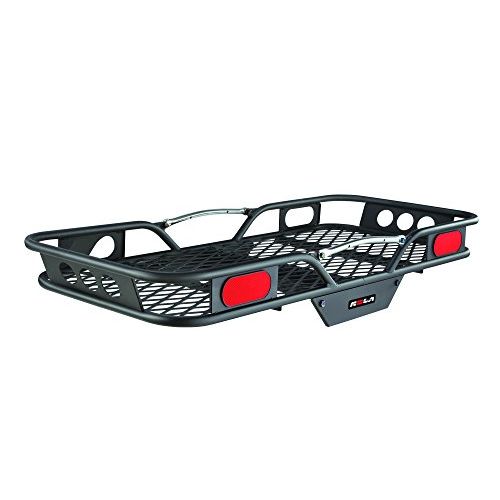  ROLA 59502 Vortex Steel Cargo Carrier, Hitch-Mount, High-Capacity Basket (2-Inch Receivers)