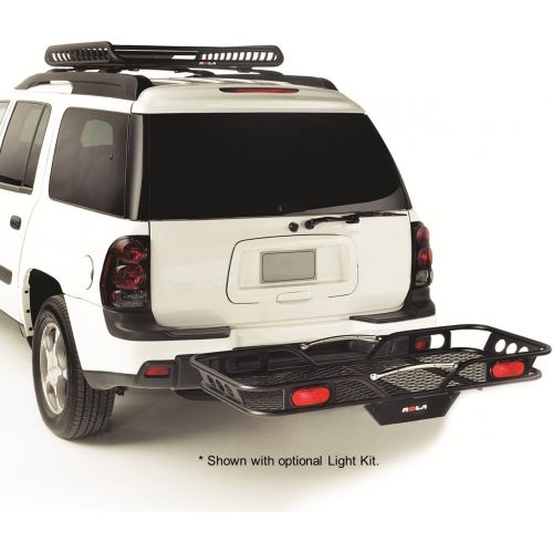  ROLA 59502 Vortex Steel Cargo Carrier, Hitch-Mount, High-Capacity Basket (2-Inch Receivers)