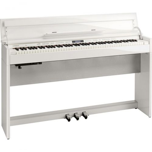 롤랜드 Roland},description:This package contains Roland’s new DP603 home digital piano and the matching bench in white. It is a bold, fresh and clean look, ideal for the modern home. When