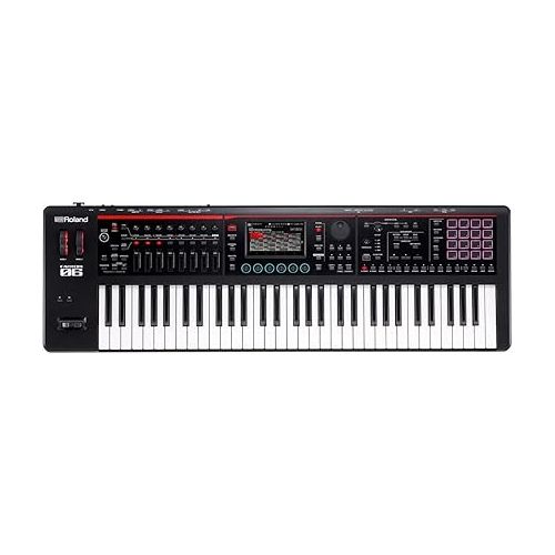 롤랜드 Roland Synthesizer (FANTOM-06),Black, 61-Key