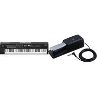 Roland RD-2000 Premium 88-key Digital Stage Piano & DP-10 Real-Feel Pedal with Non-Slip Rubber Plate