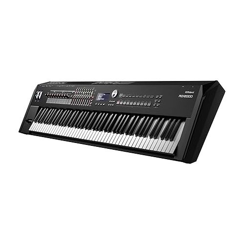 롤랜드 Roland RD-2000 Premium 88-key Digital Stage Piano & DP-10 Real-Feel Pedal with Non-Slip Rubber Plate