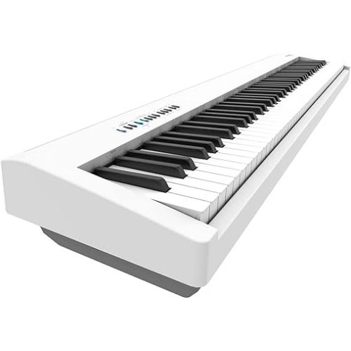 롤랜드 Roland FP-30X Digital Piano with Built-in Powerful Amplifier and Stereo Speakers. Rich Tone and Authentic Ivory 88-Note PHA-4 Keyboard for unrivalled Acoustic Feel and Sound. (FP-30X-WH), White