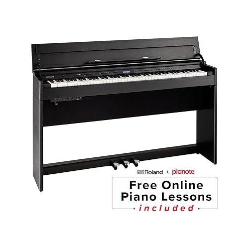 롤랜드 Roland DP-603 88-key Digital Piano with Authentic Grand Piano Touch and Bluetooth, Contemporary Black