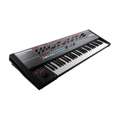 롤랜드 Roland Juno X Synthesizer Bundle with Sustain Pedal, Adjustable Stand, Bench, Dust Cover, Online Piano Classes, and Austin Bazaar Polishing Cloth