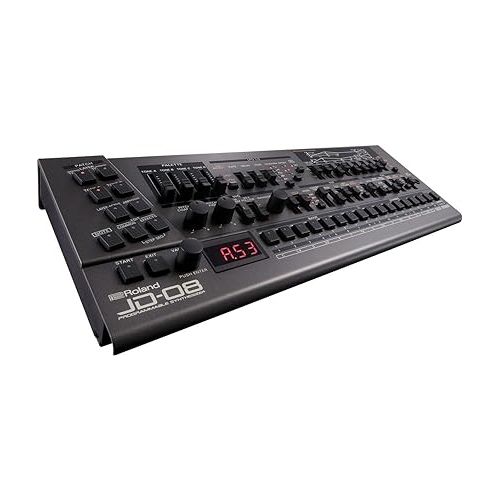 롤랜드 Roland JD-08 Tabletop Sound Module Boutique Synthesizer - Compact, Lightweight, Modern with New Effects and Polyphonic Sequencer