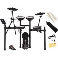 Roland V-Drums TD-07KV Electronic Drum Set Bundle with Drumstick Bag, 3.5mm Audio Cable, 3 Pairs of Drumsticks, and Austin Bazaar Polishing Cloth