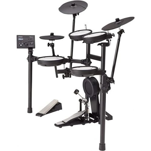 롤랜드 Roland V-Drums TD-07KV Electronic Drum Set Bundle with Drumstick Bag, 3.5mm Audio Cable, 3 Pairs of Drumsticks, and Austin Bazaar Polishing Cloth