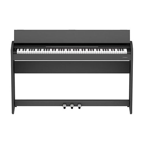롤랜드 Roland F107 Digital Streamlined and Affordable Home Piano with Attractive Modern Design | Perfect for Beginners | Class-Leading Sound and Playability | Onboard Bluetooth
