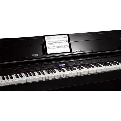 롤랜드 Roland DP-603 88-key Digital Piano with Authentic Grand Piano Touch and Bluetooth, Polished Ebony