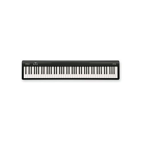 롤랜드 Roland FP-10 Digital Piano Bundle with Adjustable Stand, Bench, Sustain Pedal, Instructional Book, Austin Bazaar Instructional DVD, Online Piano Lessons, and Polishing Cloth