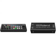 Roland V-1HD+ Compact 4 x HDMI Video Switcher & UVC-01 USB Capture Device Kit