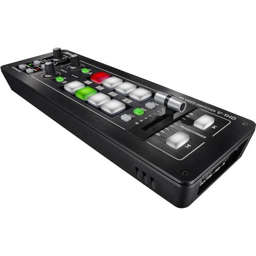 롤랜드 Roland V-1HD Portable 4 x HDMI Video Switcher & UVC-01 USB Capture Device Kit