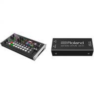 Roland V-8HD HDMI Video Switcher and UVC-01 USB Capture Device Kit