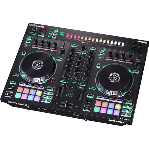 롤랜드 Roland DJ-505 2-Channel, 4-Deck DJ Controller for Serato DJ