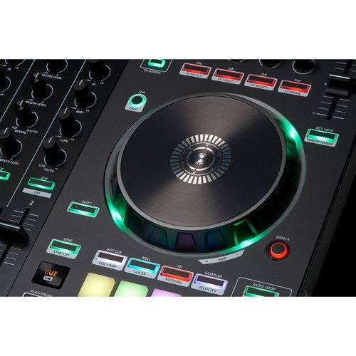 롤랜드 Roland DJ-505 2-Channel, 4-Deck DJ Controller for Serato DJ