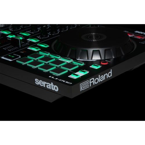 롤랜드 Roland DJ-202 2-Channel, 4-Deck DJ Controller for Serato DJ Lite