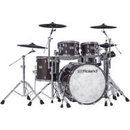 Roland VAD-706 V-Drums Acoustic Design Kit (Gloss Ebony Finish)
