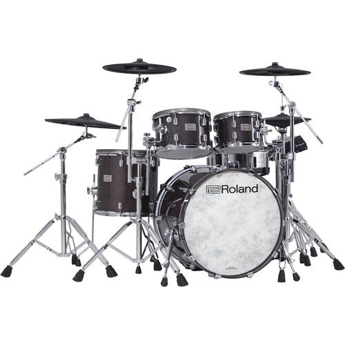 롤랜드 Roland VAD-706 V-Drums Acoustic Design Kit (Gloss Ebony Finish)