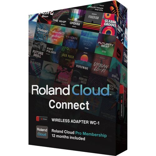 롤랜드 Roland Cloud Connect Pro Membership & Wireless Adapter Bundle