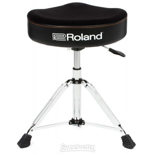 롤랜드 Roland Hydraulic Saddle Drum Throne - Velours Top - Soft Foam