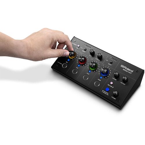 롤랜드 Roland BRIDGE CAST Dual-Bus Gaming Mixer