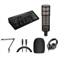 Roland BRIDGE CAST X Dual Bus Streaming Mixer Kit with 512 AUDIO Limelight Mic