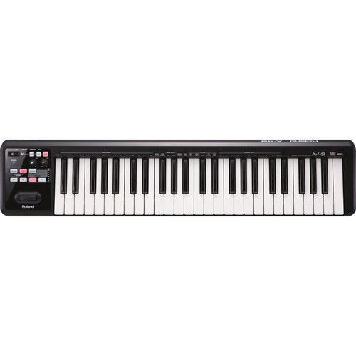 롤랜드 Roland A-49 - MIDI Keyboard Controller (Black)