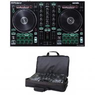 Roland DJ-202 4-deck Serato DJ Controller with Drum Machine with Bag
