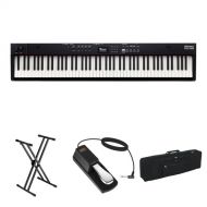 Roland RD-08 Digital Stage Piano Kit with X-Stand, Sustain Pedal, Gig Bag