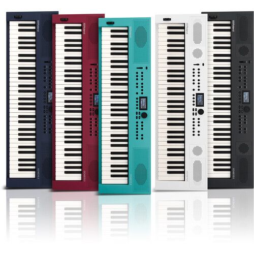 롤랜드 Roland GO:KEYS 3 61-Key Touch-Sensitive Portable Keyboard (Turquoise)