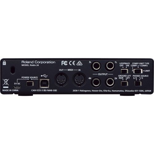 롤랜드 Roland Rubix24 2x4 USB Audio Interface