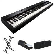 Roland RD-88 Digital Stage Piano Kit with X-Stand, Sustain Pedal, Gig Bag