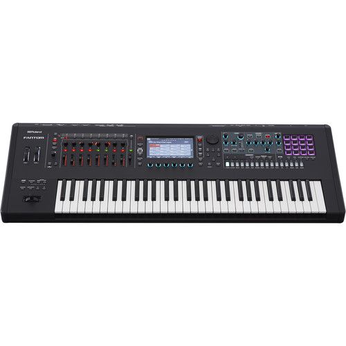 롤랜드 Roland FANTOM-6 61-Note Workstation Keyboard