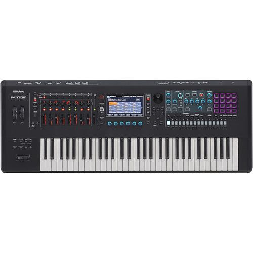 롤랜드 Roland FANTOM-6 61-Note Workstation Keyboard