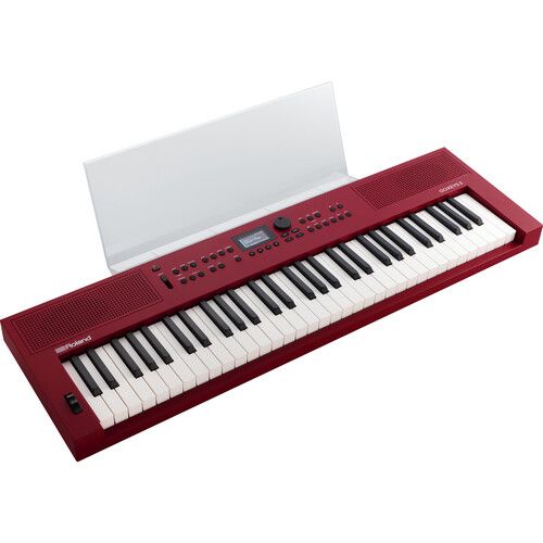 롤랜드 Roland GO:KEYS 3 61-Key Touch-Sensitive Portable Keyboard (Dark Red)