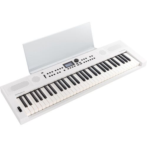 롤랜드 Roland GO:KEYS 5 61-Key Touch-Sensitive Portable Keyboard (White)