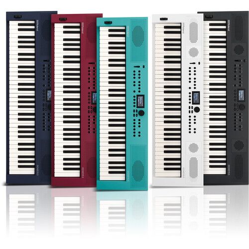 롤랜드 Roland GO:KEYS 5 61-Key Touch-Sensitive Portable Keyboard (White)