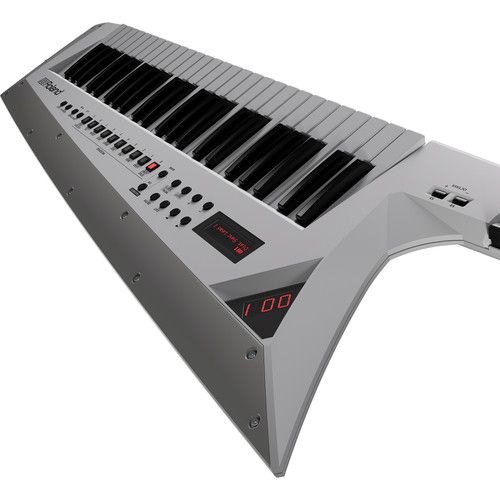 롤랜드 Roland AX-Edge 49-Key Keytar Synthesizer (White)