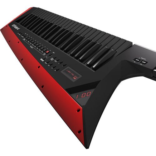 롤랜드 Roland AX-Edge 49-Key Keytar Synthesizer (Black)