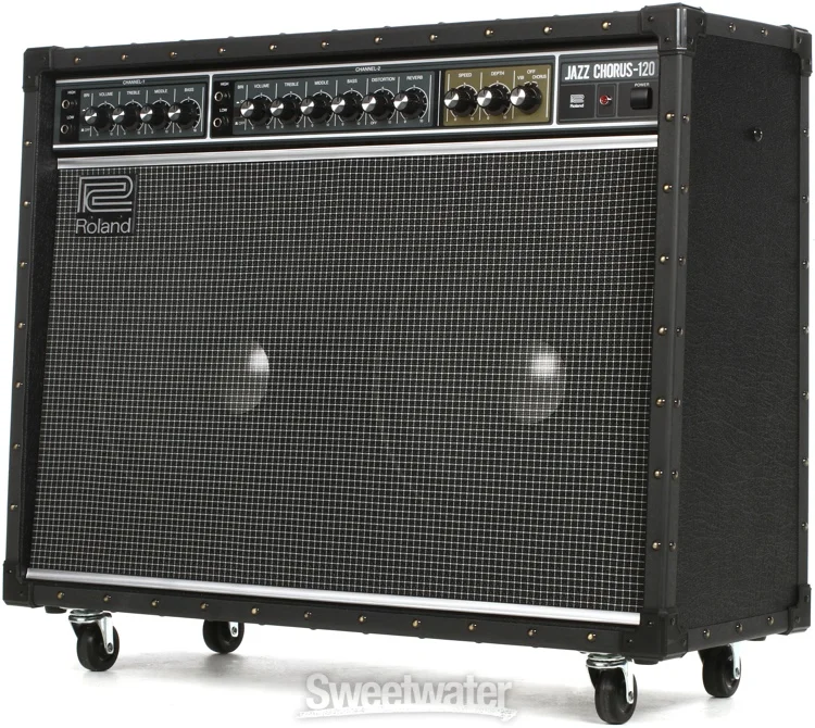 롤랜드 Roland JC-120 Jazz Chorus 2 x 12-inch 120-watt Stereo Combo Amp Demo