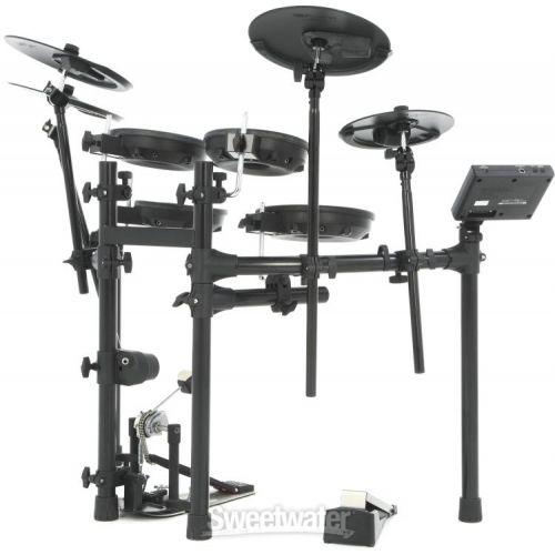 롤랜드 Roland V-Drums TD-07DMKX Electronic Drum Set with 12-inch Ride Cymbal Pad - Bundle Demo