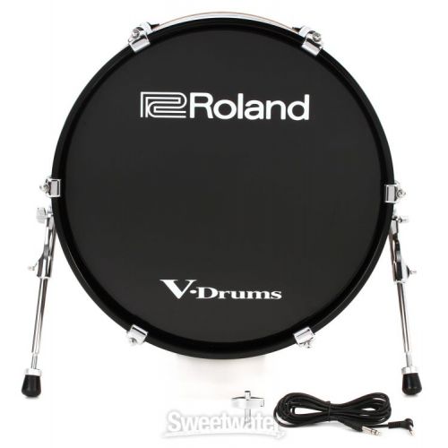 롤랜드 Roland KD-180 V-Drum 18 inch Acoustic Electronic Bass Drum Demo